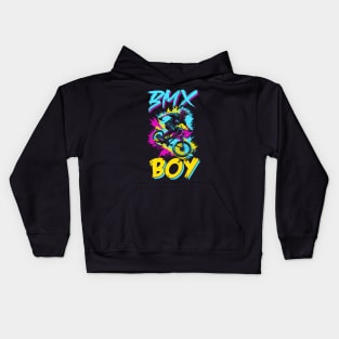 BMX Boy Kids Hoodie